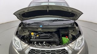 Used 2018 Datsun Redi-GO [2015-2019] A Petrol Manual engine ENGINE & BONNET OPEN FRONT VIEW