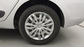 Used 2017 hyundai Xcent E Petrol Petrol Manual tyres LEFT REAR TYRE RIM VIEW