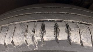 Used 2021 Skoda Superb L&K TSI AT Petrol Automatic tyres LEFT FRONT TYRE TREAD VIEW