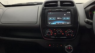 Used 2018 Renault Kwid [2015-2019] 1.0 RXT AMT Petrol Automatic interior MUSIC SYSTEM & AC CONTROL VIEW