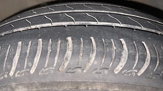 Used 2016 Tata Tiago [2016-2020] Revotron XT Petrol Manual tyres LEFT FRONT TYRE TREAD VIEW