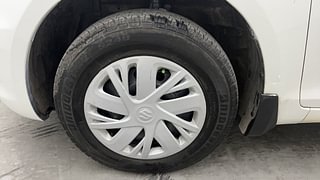 Used 2015 Maruti Suzuki Swift [2011-2017] VXi Petrol Manual tyres LEFT FRONT TYRE RIM VIEW