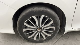 Used 2018 Honda City [2017-2020] VX CVT Petrol Automatic tyres LEFT FRONT TYRE RIM VIEW