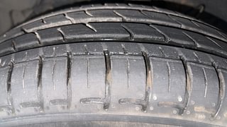 Used 2021 Hyundai Grand i10 Nios Sportz AMT 1.2 Kappa VTVT Petrol Automatic tyres LEFT FRONT TYRE TREAD VIEW