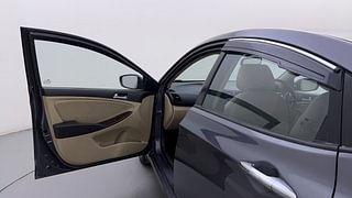Used 2015 Hyundai Fluidic Verna 4S [2015-2017] 1.6 VTVT S (O) AT Petrol Automatic interior LEFT FRONT DOOR OPEN VIEW