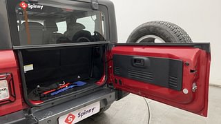 Used 2022 mahindra Thar LX 4 STR Hard Top Petrol MT 4WD Petrol Manual interior DICKY DOOR OPEN VIEW