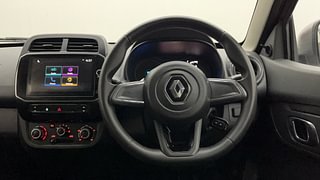 Used 2020 Renault Kwid 1.0L RXT (O) AMT SCE Petrol Automatic interior STEERING VIEW