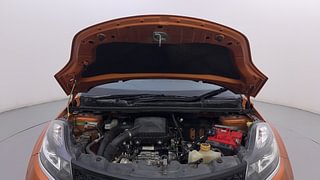 Used 2019 Tata Nexon [2017-2020] XZA Plus Dual Tone Roof AMT Petrol Petrol Automatic engine ENGINE & BONNET OPEN FRONT VIEW