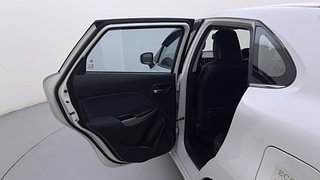 Used 2021 Toyota Glanza [2019-2022] G CVT Petrol Automatic interior LEFT REAR DOOR OPEN VIEW