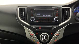 Used 2017 Maruti Suzuki Baleno [2015-2019] Zeta AT Petrol Petrol Automatic interior MUSIC SYSTEM & AC CONTROL VIEW