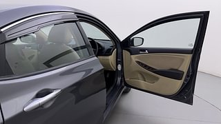 Used 2015 Hyundai Fluidic Verna 4S [2015-2017] 1.6 VTVT S (O) AT Petrol Automatic interior RIGHT FRONT DOOR OPEN VIEW