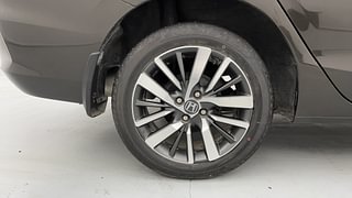 Used 2022 Honda City ZX CVT Petrol Petrol Automatic tyres RIGHT REAR TYRE RIM VIEW