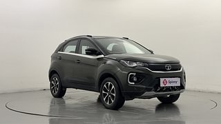 Used 2021 Tata Nexon XZA Plus AMT S Petrol Automatic exterior RIGHT FRONT CORNER VIEW