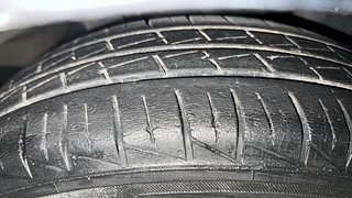 Used 2016 Hyundai Eon [2011-2018] Era + Petrol Manual tyres LEFT REAR TYRE TREAD VIEW