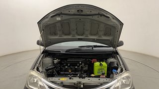 Used 2012 Toyota Etios [2010-2017] G Petrol Manual engine ENGINE & BONNET OPEN FRONT VIEW
