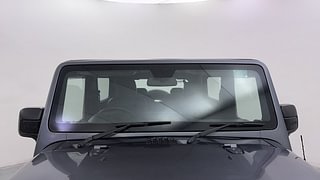 Used 2021 mahindra Thar LX 4 STR Hard Top Petrol MT 4WD Petrol Manual exterior FRONT WINDSHIELD VIEW
