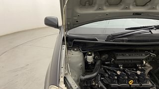Used 2012 Toyota Etios [2010-2017] G Petrol Manual engine ENGINE RIGHT SIDE HINGE & APRON VIEW
