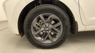 Used 2021 Hyundai Grand i10 Nios Sportz U2 1.2 CRDI Diesel Manual tyres LEFT FRONT TYRE RIM VIEW