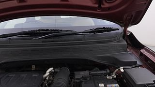 Used 2021 Kia Sonet HTX 1.0 iMT Petrol Manual engine ENGINE LEFT SIDE HINGE & APRON VIEW