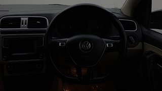 Used 2017 Volkswagen Ameo [2016-2020] Highline1.2L (P) Petrol Manual interior STEERING VIEW
