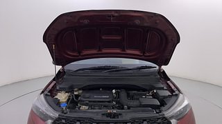 Used 2021 Kia Sonet HTX 1.0 iMT Petrol Manual engine ENGINE & BONNET OPEN FRONT VIEW