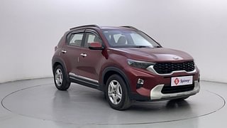 Used 2021 Kia Sonet HTX 1.0 iMT Petrol Manual exterior RIGHT FRONT CORNER VIEW