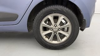 Used 2016 Hyundai Grand i10 [2013-2017] Asta 1.2 Kappa VTVT Petrol Manual tyres LEFT REAR TYRE RIM VIEW
