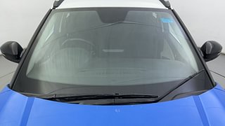 Used 2022 tata Nexon XZA Plus (O) AMT Petrol Automatic exterior FRONT WINDSHIELD VIEW