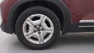 Used 2021 Kia Sonet HTX 1.0 iMT Petrol Manual tyres LEFT FRONT TYRE RIM VIEW