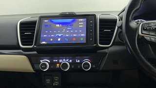 Used 2022 Honda City VX Petrol Manual interior MUSIC SYSTEM & AC CONTROL VIEW