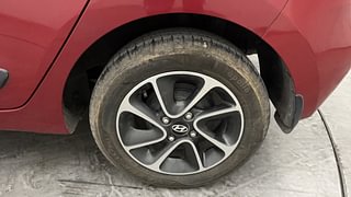 Used 2018 Hyundai Grand i10 [2017-2020] Asta 1.2 Kappa VTVT Petrol Manual tyres LEFT REAR TYRE RIM VIEW