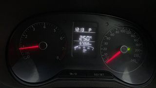 Used 2016 volkswagen Vento 1.2L Highline Petrol AT Petrol Automatic interior CLUSTERMETER VIEW