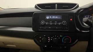 Used 2018 honda Amaze 1.2 S i-VTEC Petrol Manual interior MUSIC SYSTEM & AC CONTROL VIEW