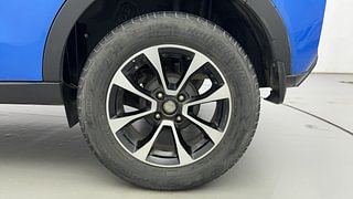 Used 2022 tata Nexon XZA Plus (O) AMT Petrol Automatic tyres LEFT REAR TYRE RIM VIEW