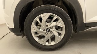 Used 2021 Hyundai Creta SX Petrol Petrol Manual tyres LEFT FRONT TYRE RIM VIEW