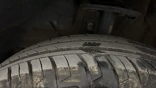 Used 2022 Maruti Suzuki Dzire VXI AMT Petrol Automatic tyres LEFT FRONT TYRE TREAD VIEW