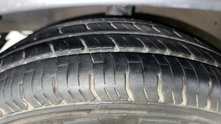 Used 2016 Hyundai Eon [2011-2018] Era + Petrol Manual tyres LEFT FRONT TYRE TREAD VIEW