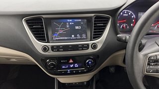 Used 2017 Hyundai Verna [2017-2020] 1.6 VTVT SX Petrol Manual interior MUSIC SYSTEM & AC CONTROL VIEW