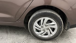 Used 2021 Hyundai Aura S 1.2 Petrol Petrol Manual tyres LEFT REAR TYRE RIM VIEW