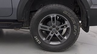 Used 2021 mahindra Thar LX 4 STR Hard Top Petrol MT 4WD Petrol Manual tyres LEFT REAR TYRE RIM VIEW