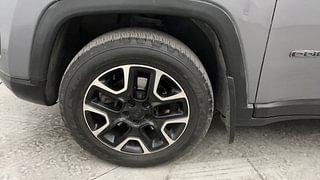 Used 2021 JEEP Compass [2019-2021] Trailhawk (O) 2.0 4x4 Diesel Automatic tyres LEFT FRONT TYRE RIM VIEW
