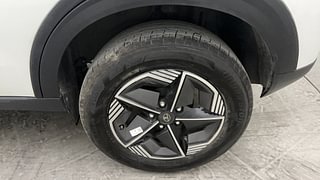Used 2023 Tata Nexon Creative Plus S 1.2 Revotron Petrol 6AMT Petrol Automatic tyres LEFT REAR TYRE RIM VIEW