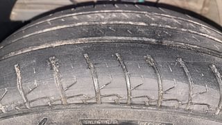 Used 2023 Maruti Suzuki Swift LXI Petrol Manual tyres LEFT FRONT TYRE TREAD VIEW