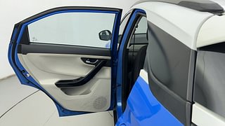 Used 2022 tata Nexon XZA Plus (O) AMT Petrol Automatic interior LEFT REAR DOOR OPEN VIEW