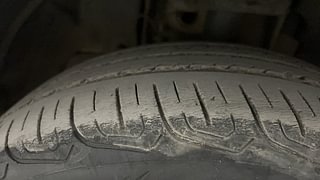 Used 2021 Tata Tiago Revotron XE Petrol Manual tyres LEFT FRONT TYRE TREAD VIEW