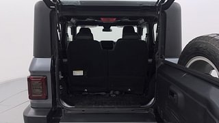 Used 2021 mahindra Thar LX 4 STR Hard Top Petrol MT 4WD Petrol Manual interior DICKY INSIDE VIEW