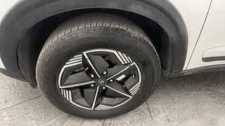 Used 2023 Tata Nexon Creative Plus S 1.2 Revotron Petrol 6AMT Petrol Automatic tyres LEFT FRONT TYRE RIM VIEW