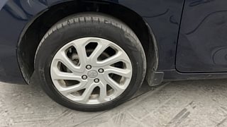 Used 2024 Maruti Suzuki Baleno Zeta Petrol Petrol Manual tyres LEFT FRONT TYRE RIM VIEW