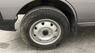 Used 2022 Maruti Suzuki Eeco AC(O) 5 STR Petrol Manual tyres LEFT FRONT TYRE RIM VIEW