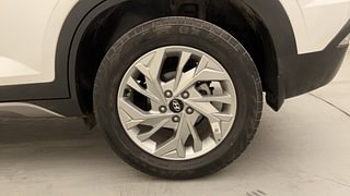 Used 2021 Hyundai Creta SX Petrol Petrol Manual tyres LEFT REAR TYRE RIM VIEW